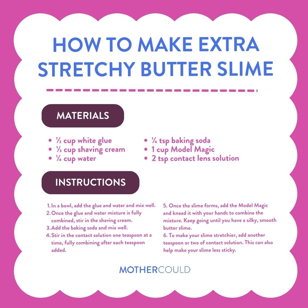 Come rendere lo slime elastico